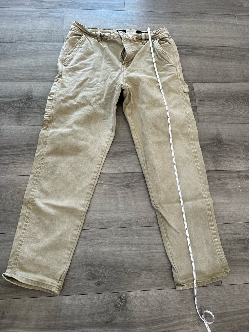 Cotton On Men's Cargo Pants in Khaki Size 32